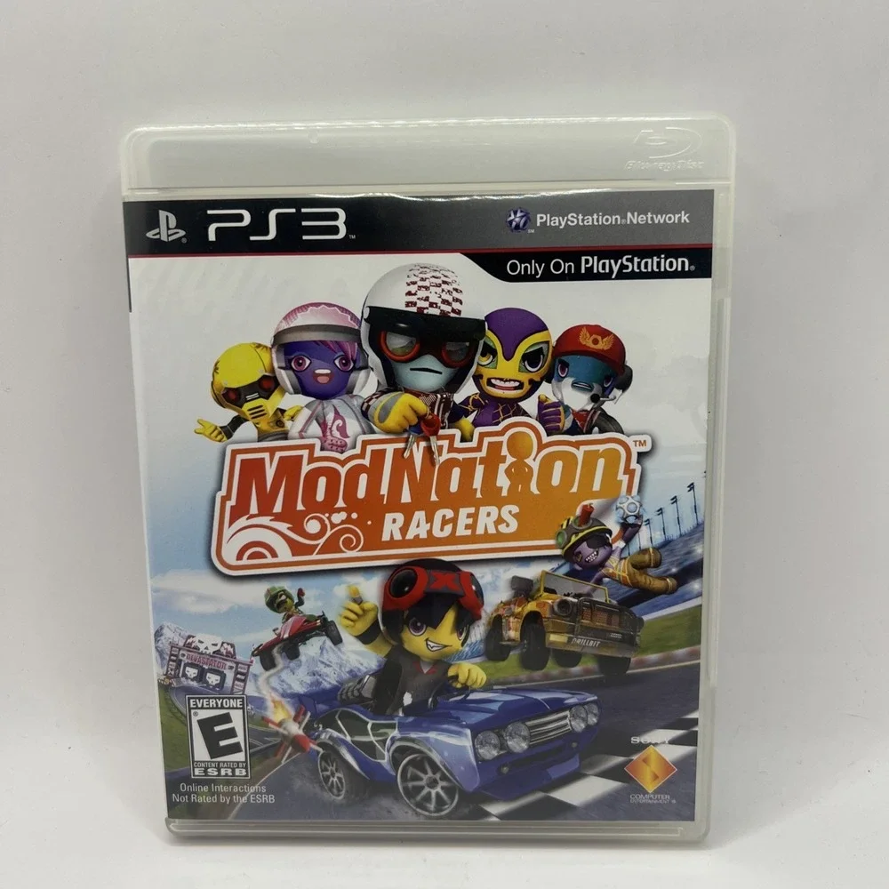 ModNation Racers (Sony PlayStation 3, PS3, 2010) Complete with Manual CIB